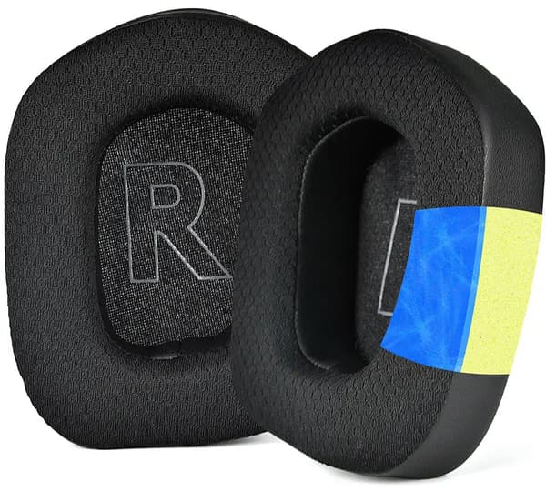 Logitech öronkuddar G733 G335 G535 Gel padding Svart