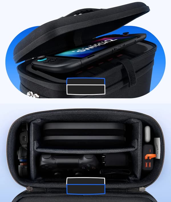 Allt-i-ett JSAUX resefodral för Nintendo Switch 2-konsol