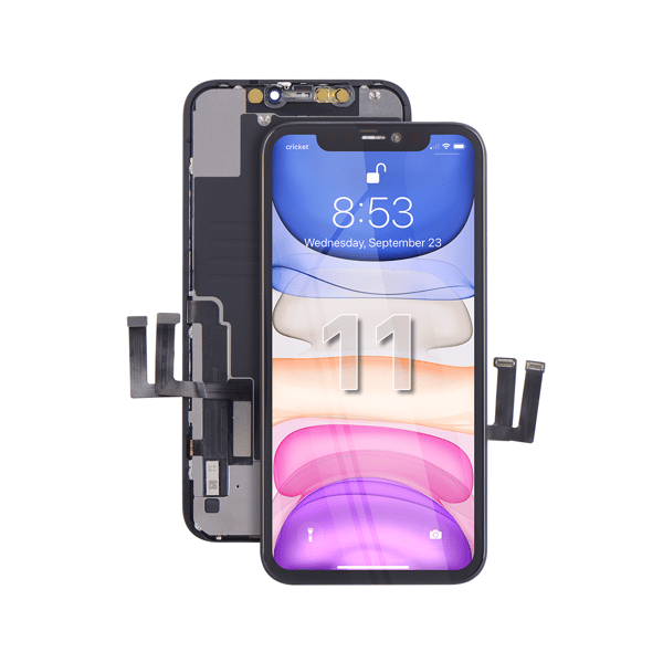 REPART LCD-skärm med touch digitizer för Apple iPhone 11, Incell, inkl. packning