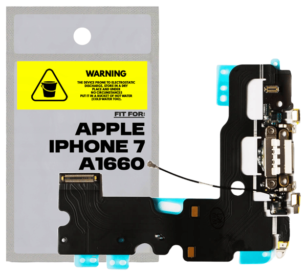 Laddningsport med flexkabel till Apple iPhone 7 A1660 A1778