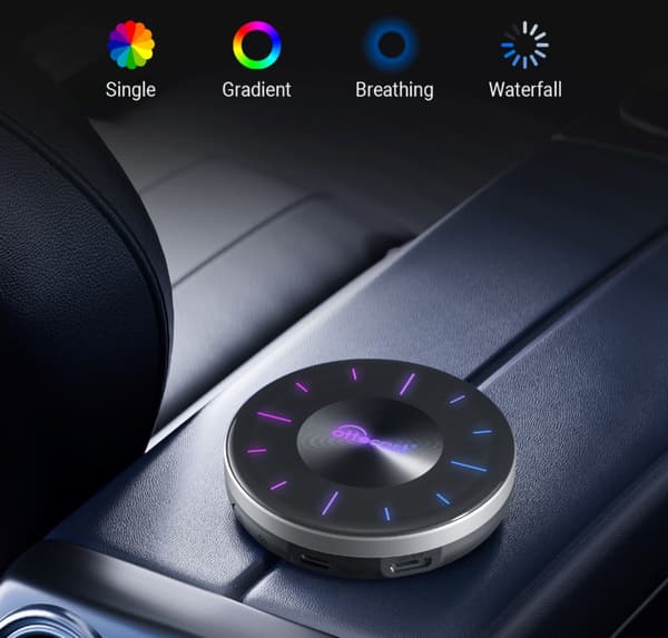 Ottocast P3 Trådlös adapter 8G/128G Carplay/Android Auto SIM-kort