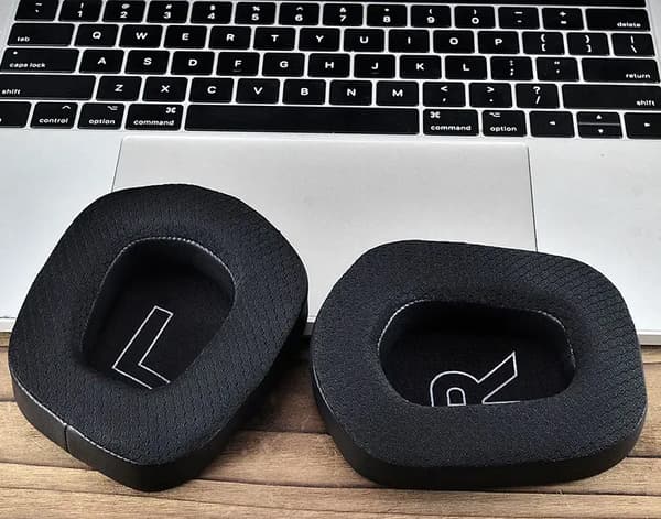 Logitech öronkuddar G733 G335 G535 Gel padding Svart
