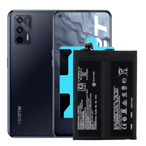 Batteri 4500 mAh för OnePlus GT 5G och Realme GT Neo 2T med monteringstejp
