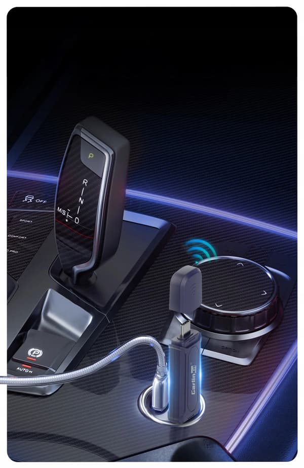CarlinKit Mini SE Pro adapter för Apple CarPlay Android Auto Trådlös
