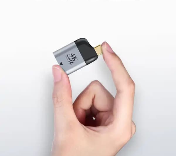 USB-C till HDMI-adapter 4K 60 Hz, Thunderbolt 3, Plug & Play