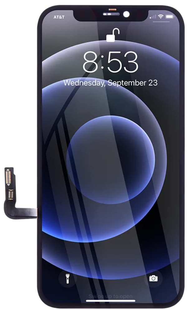 OLED-skärm för Apple iPhone 12/12 Pro med monteringspackning, REPART