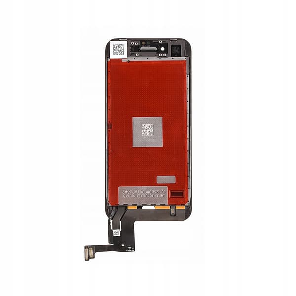 LCD-skärm med pekskärm och ram för iPhone 8, svart, 3D Touch