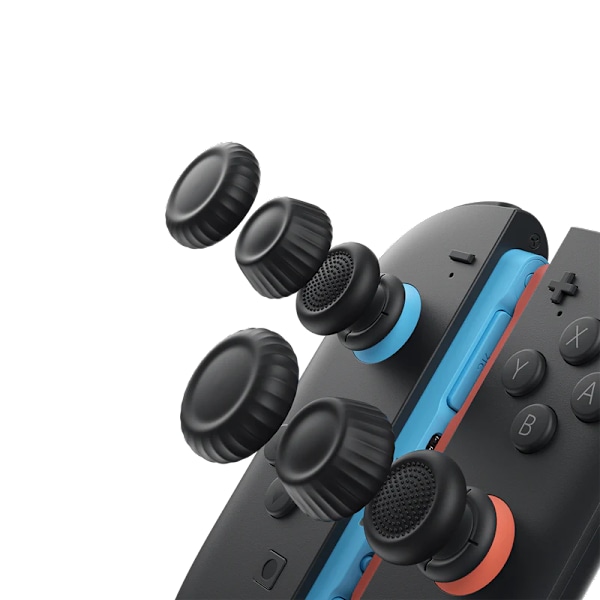 Joy-Con 6in1 JSAUX suddlock för Nintendo Switch 2 Svart
