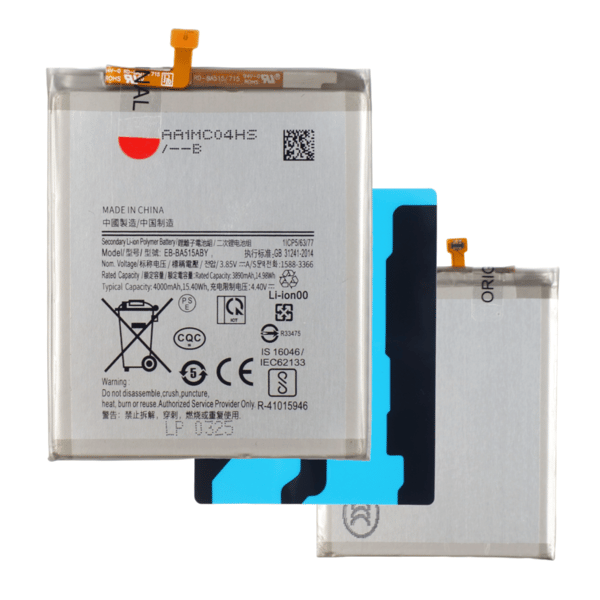 Batteri till Samsung Galaxy A51 A515 EB-BA515ABY, 4000 mAh, 3,85 V