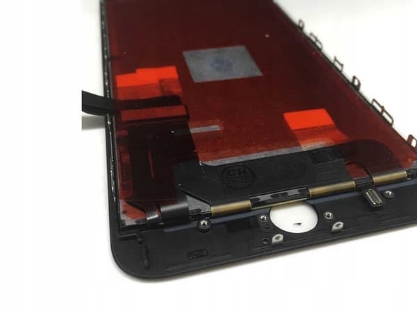 LCD-display med pekskärm och ram för iPhone 7 Plus, svart