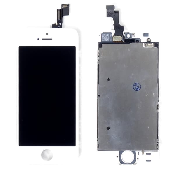 Original Retina-skärm för Apple iPhone SE/5S, svart, 4 tum