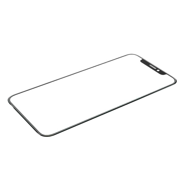 Skärmglas med högtalarnät och OCA-lim för iPhone XS