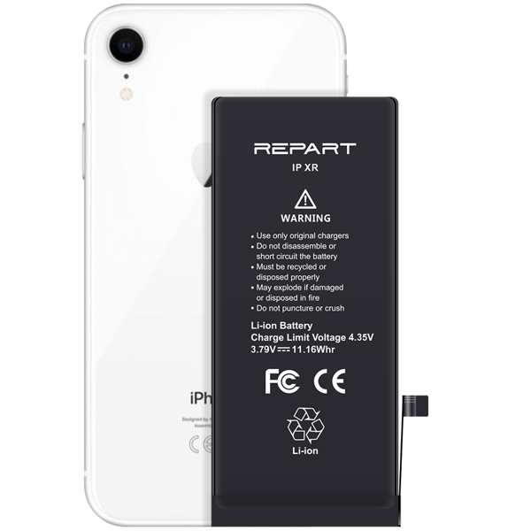 Batteri till Apple iPhone XR 2942 mAh Li-ion med lim