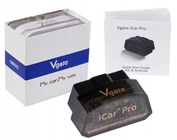 Vgate iCar Pro OBD2 ELM327 Bluetooth 3.0 Diagnosadapter för Android och Windows