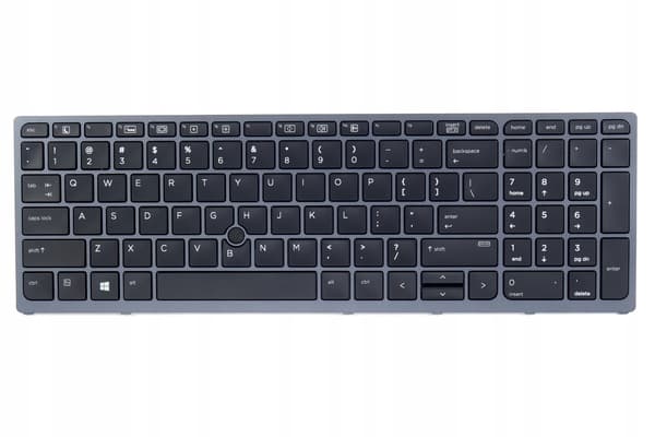 HP ZBook 15/17 G3/G4 tangentbord med LED-belysning