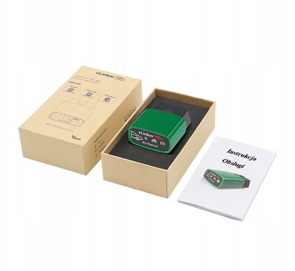 Vgate vLinker FD+ BT 4.0 OBD2-diagnosadapter för Ford/Mazda – FORScan, iOS/Android