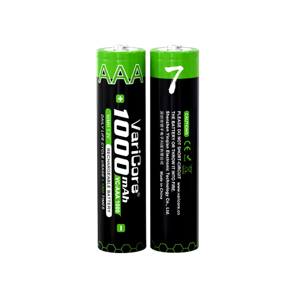 VariCore VC-AAA 1000 NiMH-batteri 1,2 V 1000 mAh, 4-pack