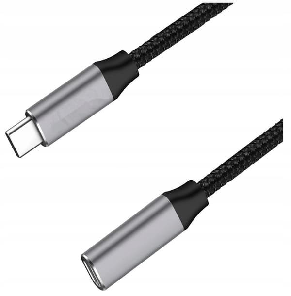 USB-C Thunderbolt 3-förlängningskabel 3 m, 10 Gbps, 100W, 4K 60Hz