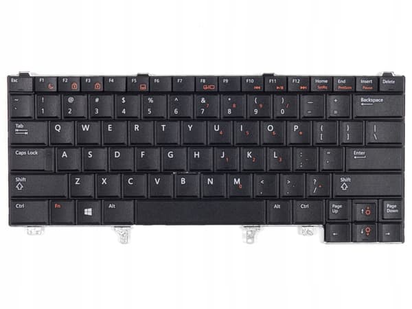 Dell Latitude E5420/E6220/E6230/E6320/E6330 tangentbord, utan belysning