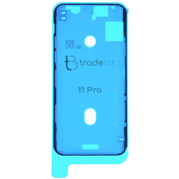 Självhäftande displaypackning och monteringstejp för iPhone 11 Pro [P215]