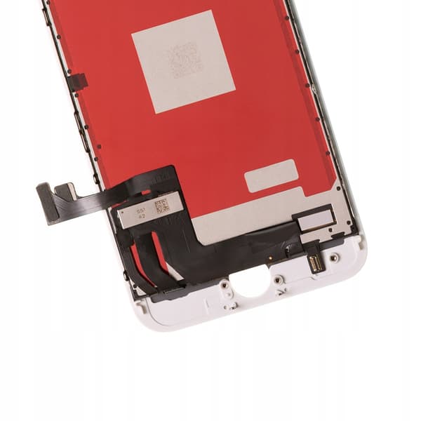 LCD-skärm med pekskärm och digitizer för iPhone 7, vit