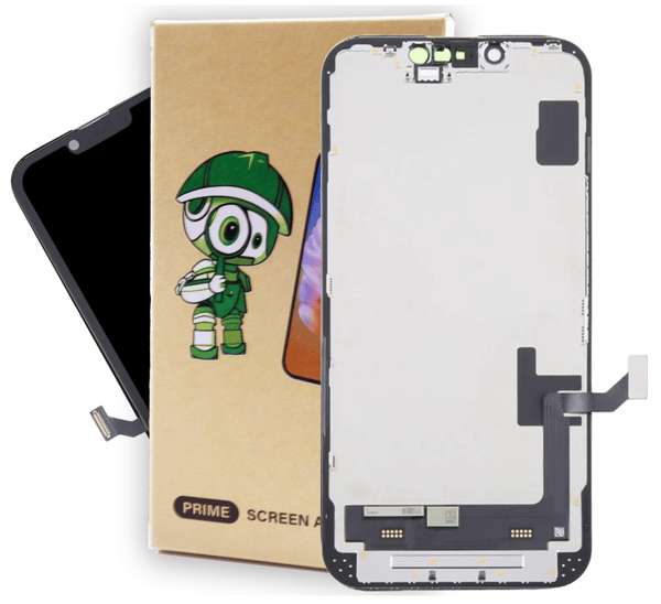 Display för Apple iPhone 14, Hard OLED med utbytbart IC-chip