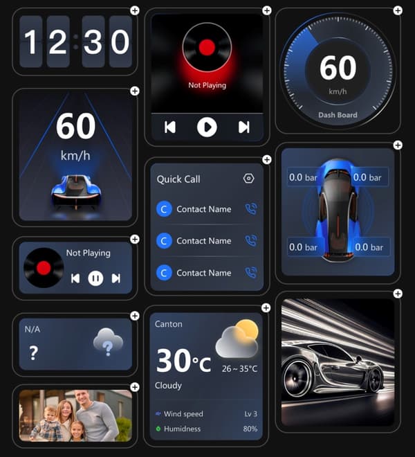 Ottocast P3 Trådlös adapter 8G/128G Carplay/Android Auto SIM-kort