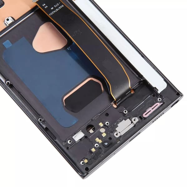 OLED-display med digitizer och ram för Samsung Galaxy Note 20 Ultra 5G N986