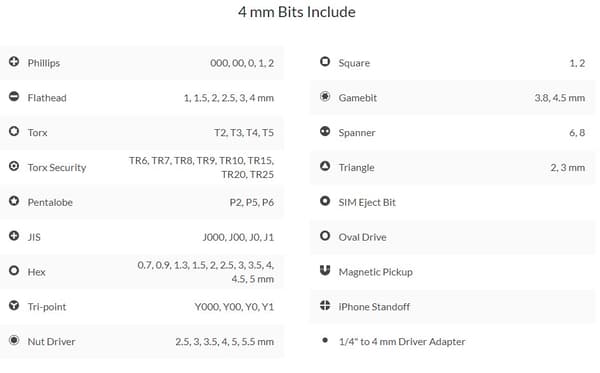 iFixit Pro Tech Toolkit – verktygssats för elektronikreparationer med 64 precisionsbits