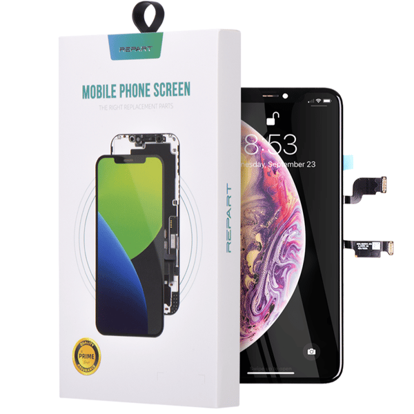 REPART OLED-skärm för Apple iPhone XS Max, Hard OLED med packning