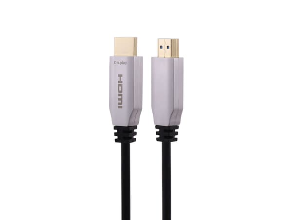 HDMI 2.1 AOC fiberoptisk kabel 20 m, 8K 60 Hz, 4K 120 Hz, 48 Gbps