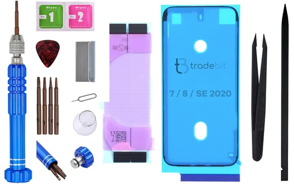 REPART batteri till Apple iPhone 8 2220 mAh med högre kapacitet