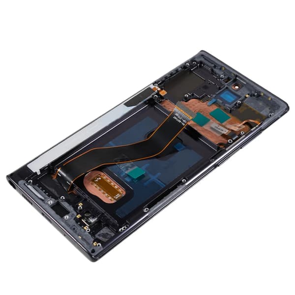 OLED-display med pekskärm och ram till Samsung Galaxy Note 10 Plus N975, svart