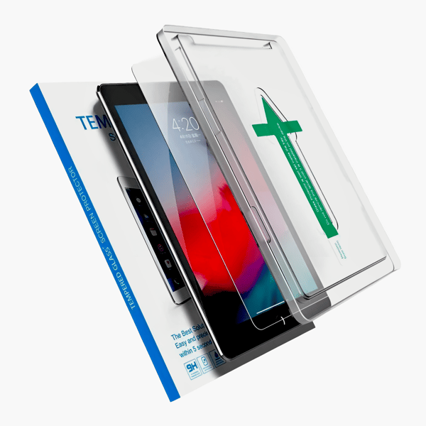 2-pack härdat glas med applikator för iPad Pro 11 2024/2025