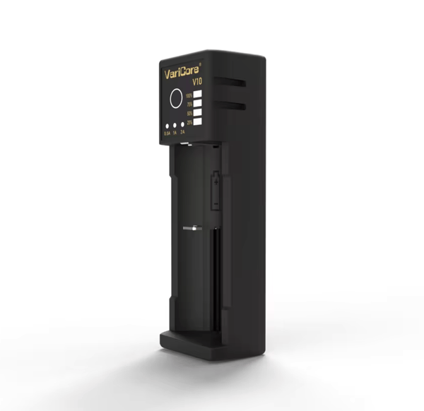 VariCore V10 universell batteriladdare för AA, AAA, 18650, 21700 och 26700, USB