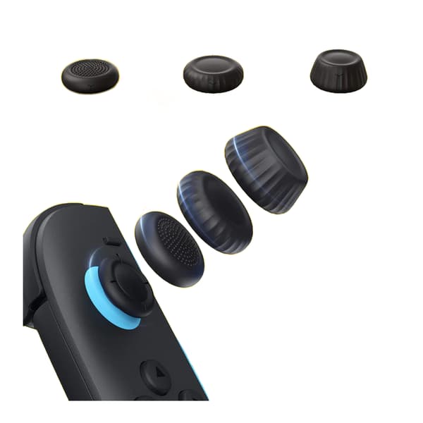 Joy-Con 6in1 JSAUX suddlock för Nintendo Switch 2 Svart