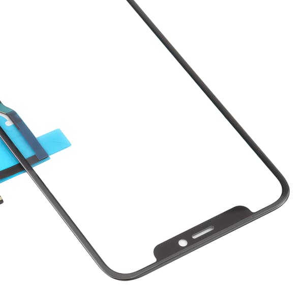 Skärmglas med touch + OCA-lim för iPhone 11 Pro, lång flex, utan IC