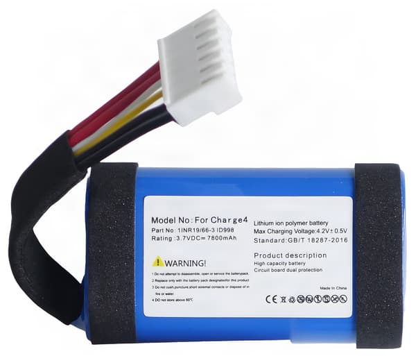 Batteri till JBL Charge 5, GSP-1S3P-CH40, 7500 mAh, 3,6 V