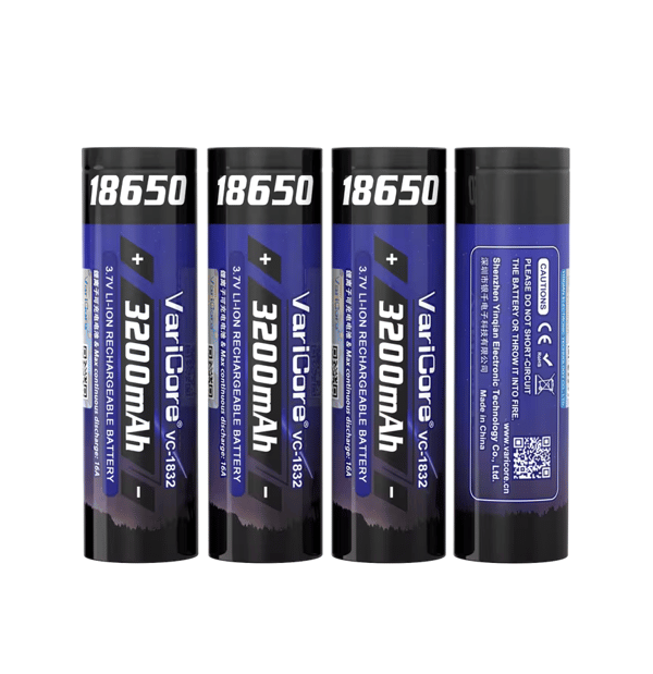 VariCore VC-1832 18650 Li-ion-batteri 3,7 V 3200 mAh