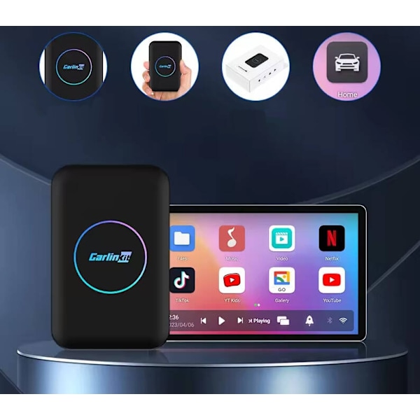 Carlinkit Lite S HDMI 2/16GB Android Auto/Carplay Trådlös adapter