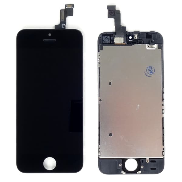 Original Retina-display för Apple iPhone SE/5S, svart, 4 tum