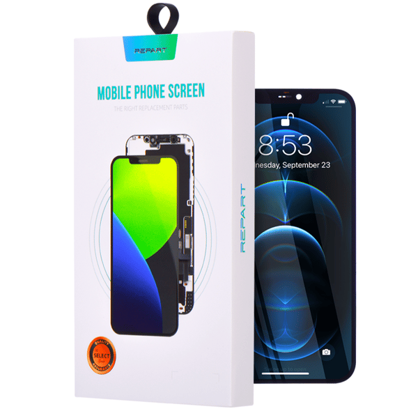 REPART Soft OLED-display med pekskärm och packning för iPhone 12 Pro Max