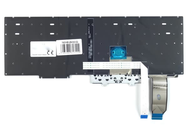 Tangentbord för Lenovo ThinkPad E15 G1–G4, LED, QWERTY US, med TrackPoint