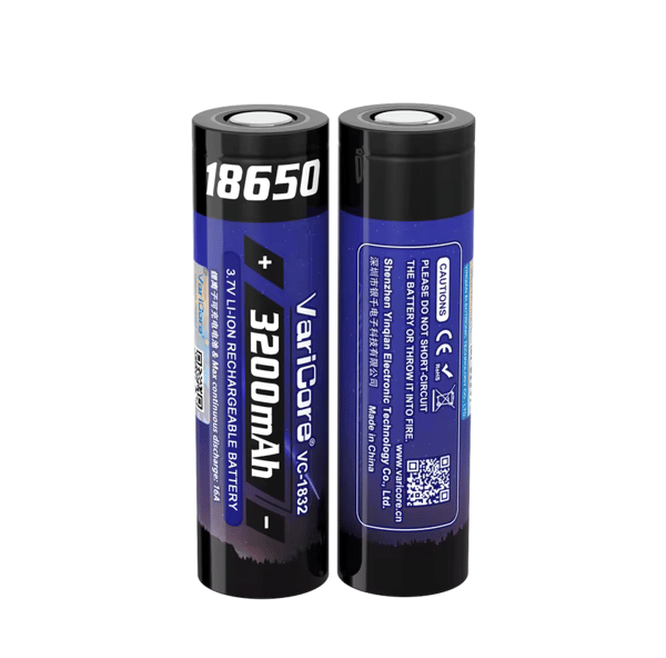 VariCore VC-1832 18650 Li-ion-batteri 3,7 V 3200 mAh