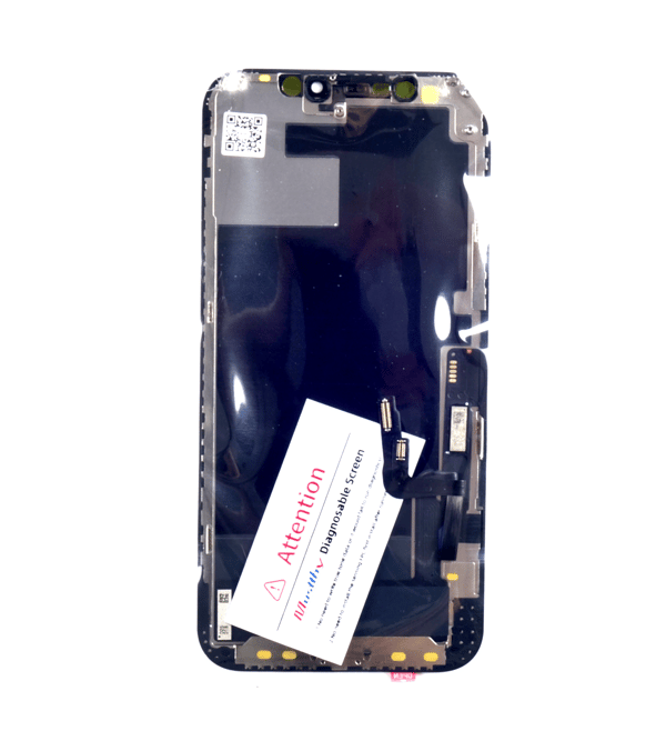 Soft OLED-skärm med touch, programmerbar som original för iPhone 12/12 Pro