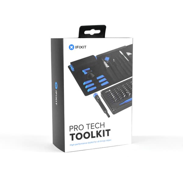 iFixit Pro Tech Toolkit – verktygssats för elektronikreparationer med 64 precisionsbits