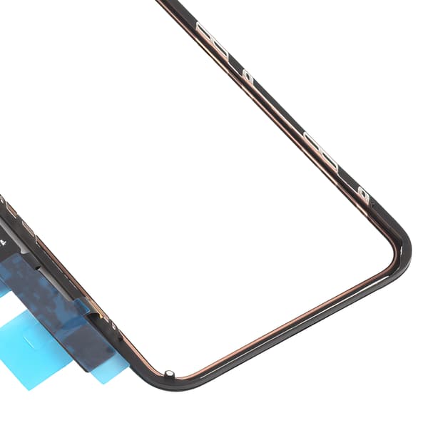 Skärmglas med touch, ram och OCA-lim för iPhone 11, lång flex, utan IC-kontroller