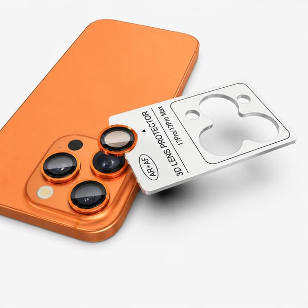Skyddsglas för kameraobjektiv till iPhone 17 Pro/17 Pro Max med applikator