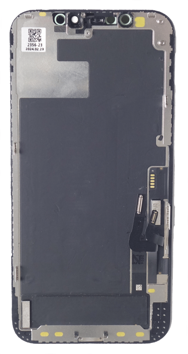 Original OLED-skärm med pekskärm för iPhone 12/12 Pro, utbytt glas
