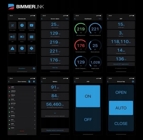 Vgate vLinker BM+ OBD2-diagnosverktyg för BMW, Bluetooth 4.0, Android/iOS